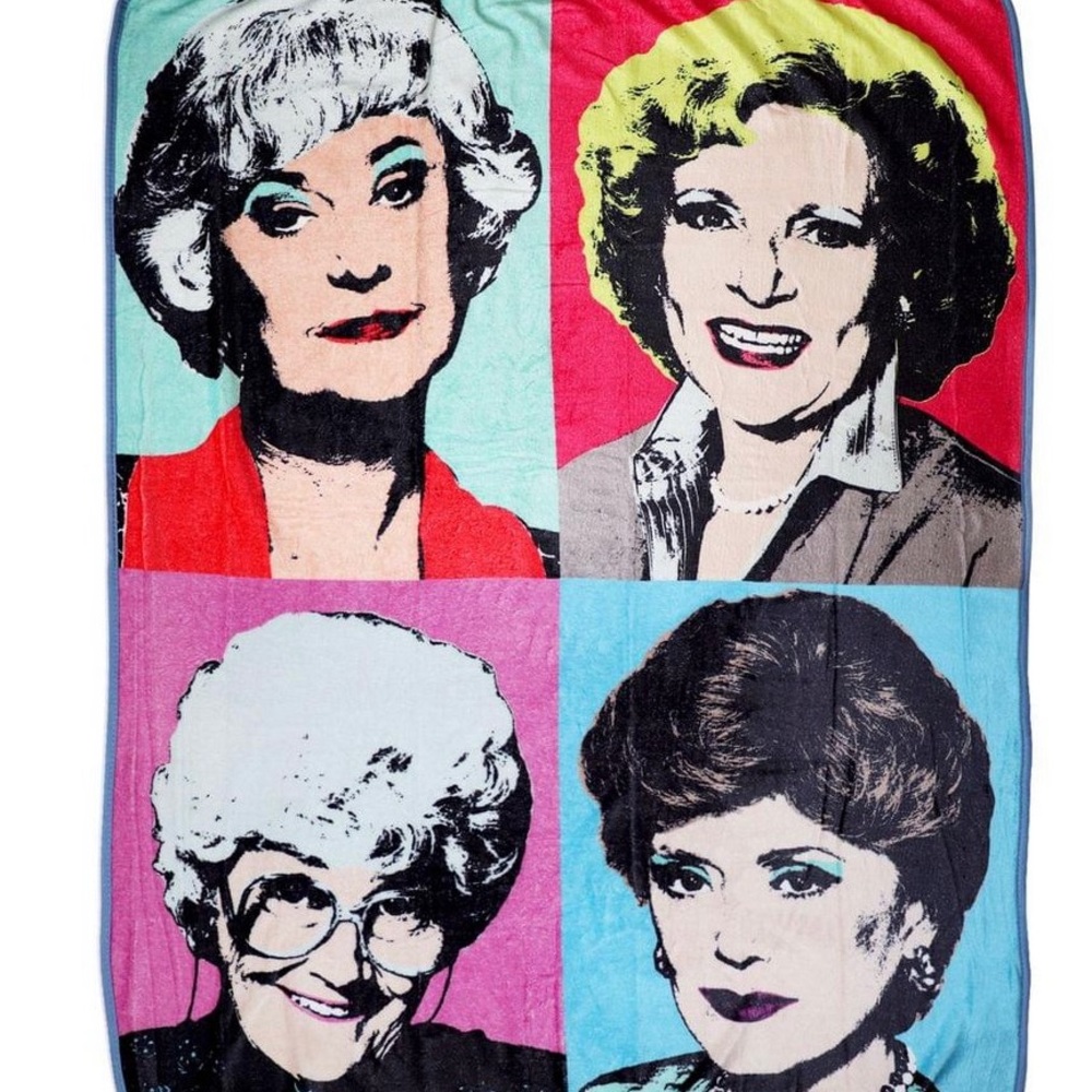 Golden Girls Fleece Throw